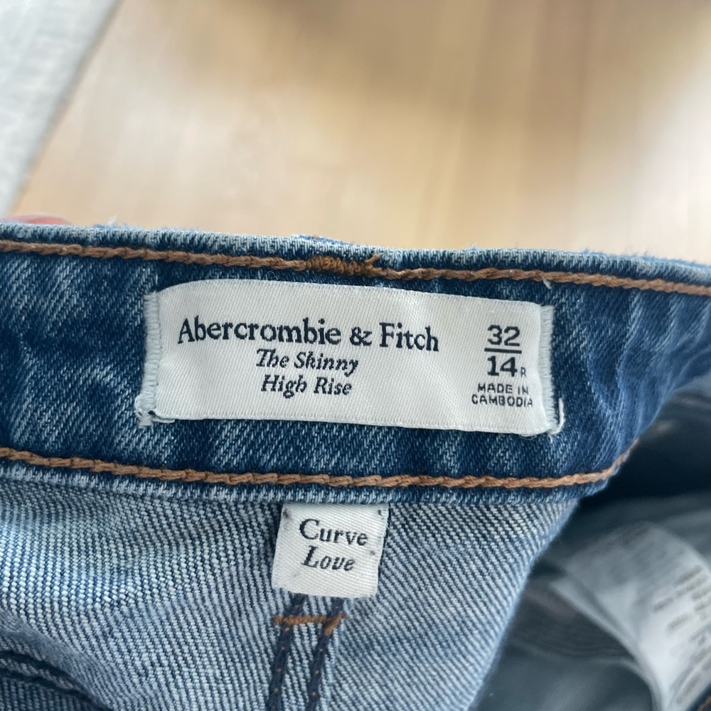 Abercrombie skinny high rise jeans - CURVE LOVE